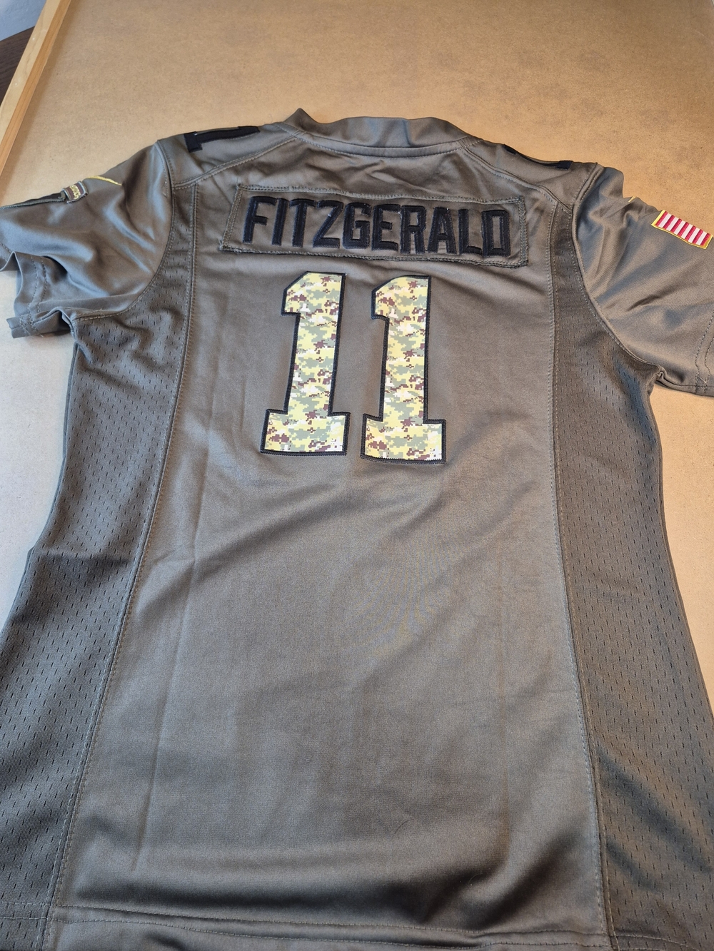 Arizona Cardinals #11 Fitzgerald SIGNED Camo Jersey - Picture 11 of 12